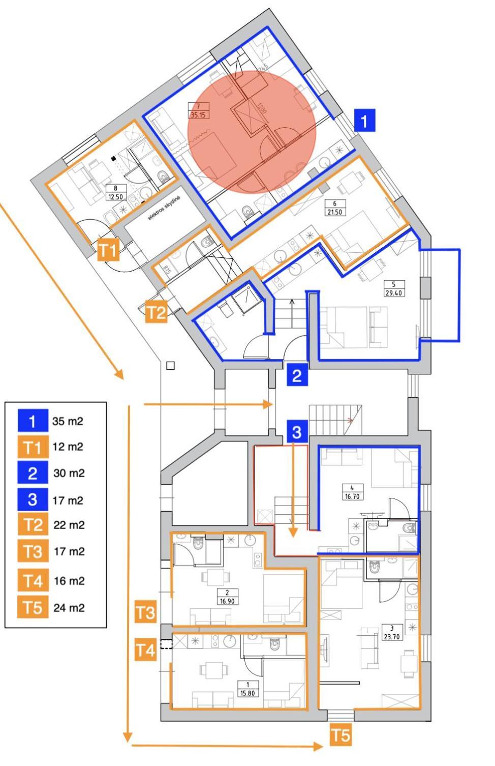 Tilzes Studio Apartaments, Self Check-In, Free Parking, Comfort Klaipėda Rom bilde
