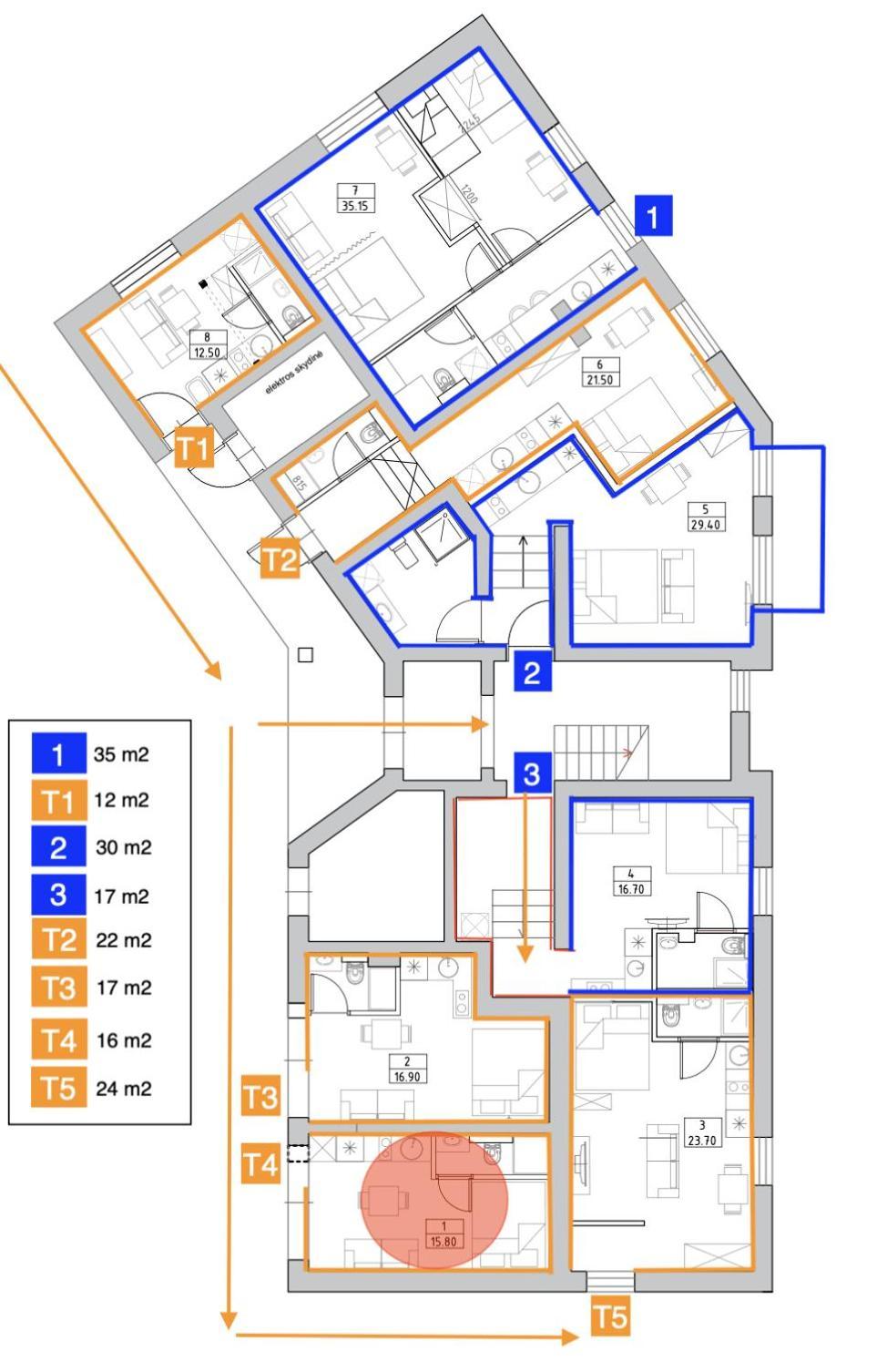 Tilzes Studio Apartaments, Self Check-In, Free Parking, Comfort Klaipėda Rom bilde